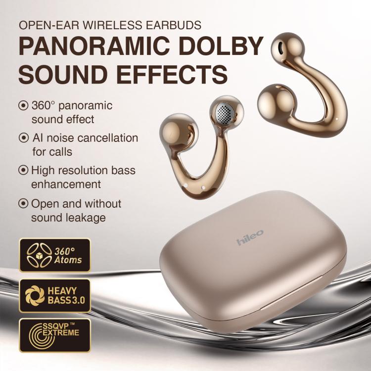 Hileo HI83 Clip-on Noise Reduction Sports Wireless Bluetooth Earphone