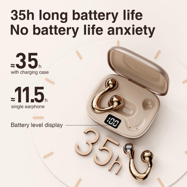 Hileo HI83 Clip-on Noise Reduction Sports Wireless Bluetooth Earphone