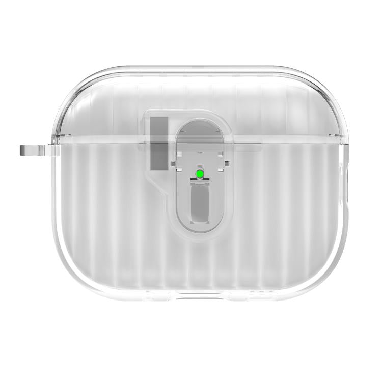 Shell Look Earbuds Box Protective Case with Security Lock