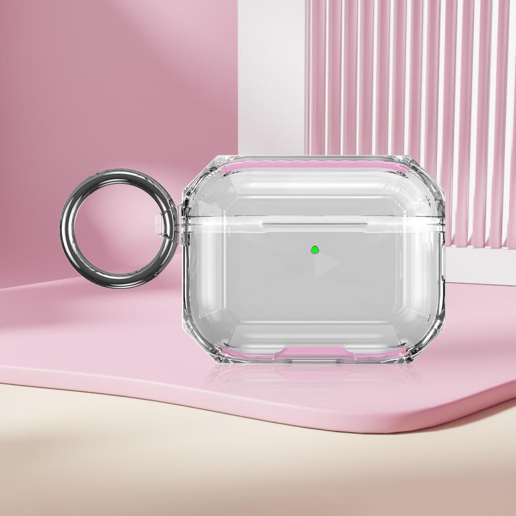 Contrast Color Transparent TPU Earphone Protective Case