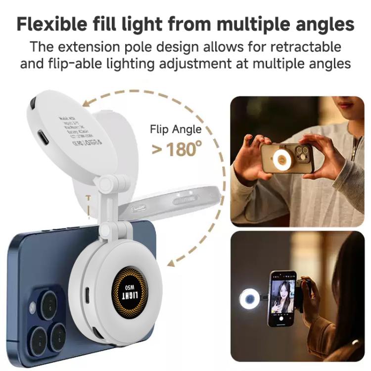 Foldable Magnetic Phone Fill Light