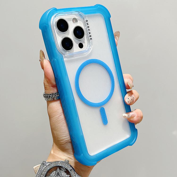 Transparent Matte TPU Hybrid PC 3-in-1 MagSafe Phone Case