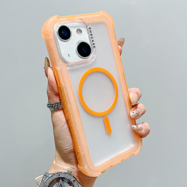 Transparent Matte TPU Hybrid PC 3-in-1 MagSafe Phone Case