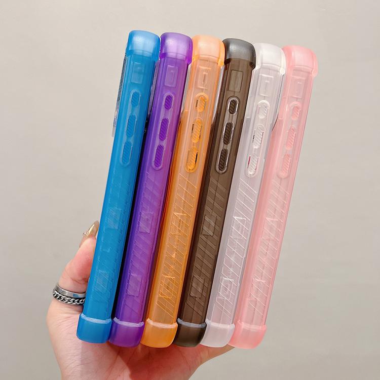 Transparent Matte TPU Hybrid PC 3-in-1 MagSafe Phone Case