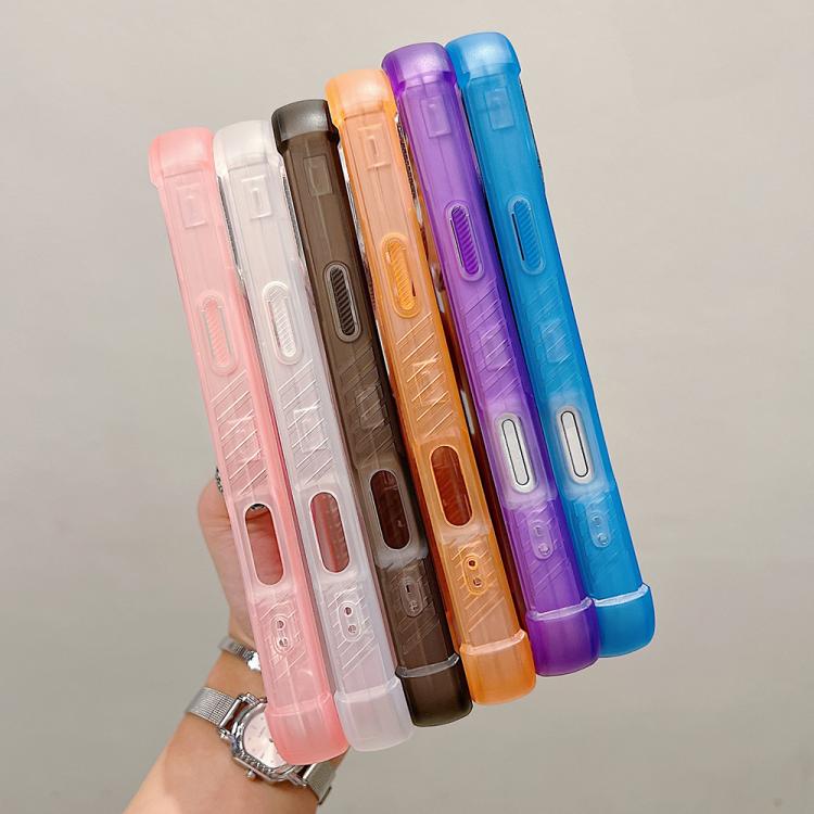 Transparent Matte TPU Hybrid PC 3-in-1 MagSafe Phone Case