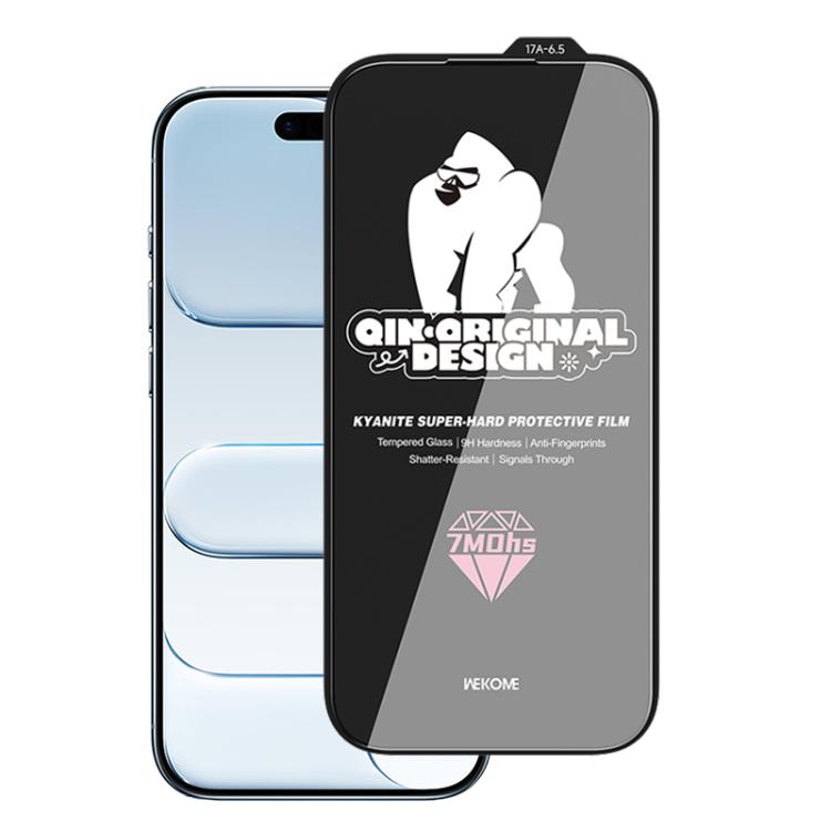 WK WTP-129 Qin-Original Design 9D Curved Kyanite Ultra-Hard Tempered Glass Film