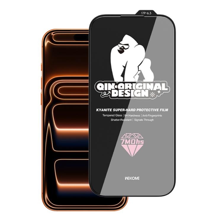 WK WTP-129 Qin-Original Design 9D Curved Kyanite Ultra-Hard Tempered Glass Film