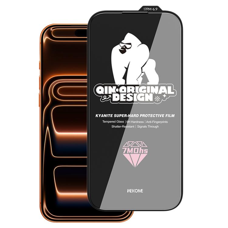 WK WTP-129 Qin-Original Design 9D Curved Kyanite Ultra-Hard Tempered Glass Film