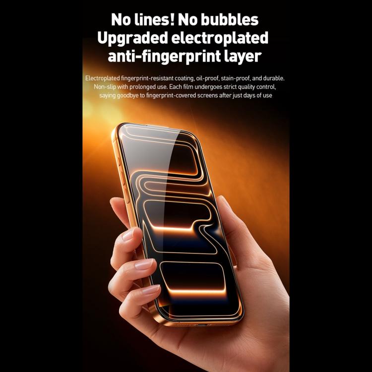 WK WTP-120 Qin Series 9D Curved Large Arc HD Tempered Glass Film