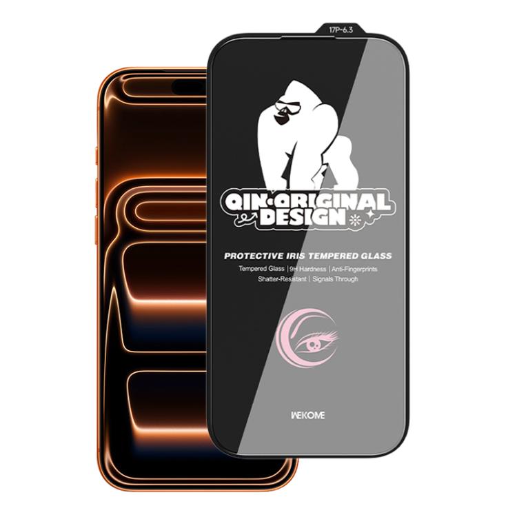 WK WTP-130 Qin-Original Design 9D Curved Anti-lridescence Eye-Caring HD Tempered Glass Film