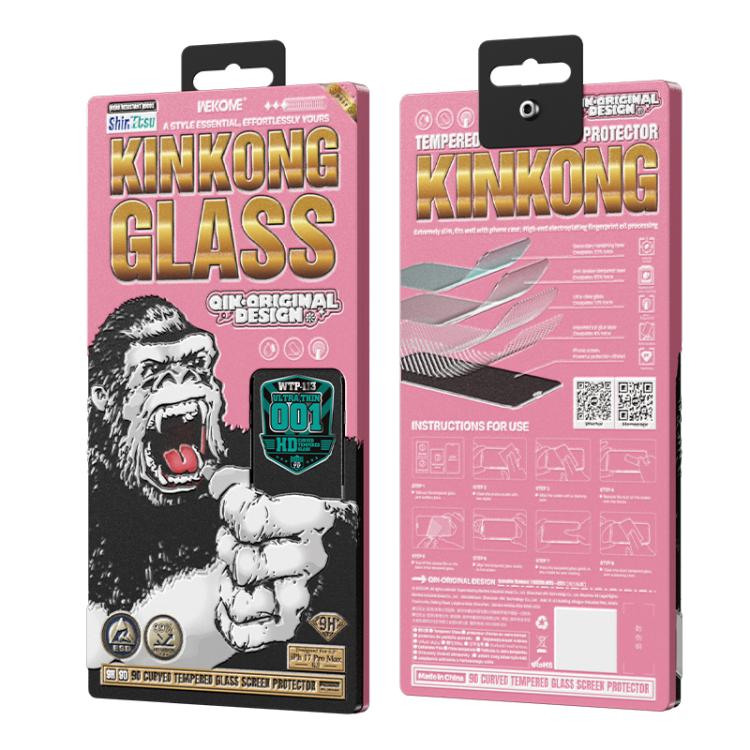 WK WTP-113 Qin Series 9D Curved Ultra-thin 001 HD Tempered Glass Film