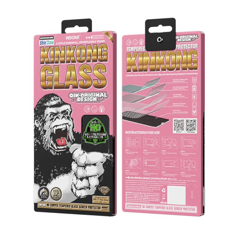 WK WTP-131 Qin Series 9D Curved Light-Filtering Eye-Caring HD Tempered Glass Film