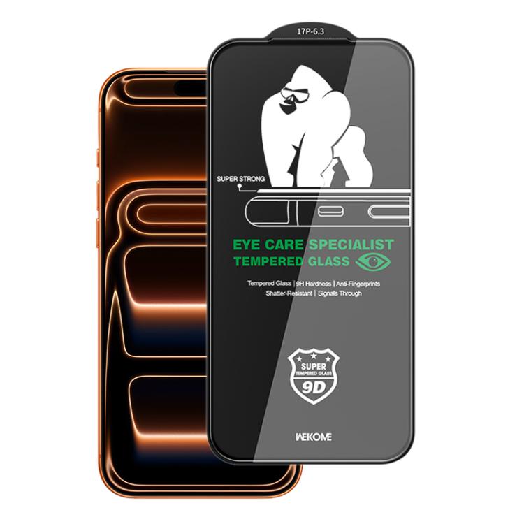 WK WTP-131 Qin Series 9D Curved Light-Filtering Eye-Caring HD Tempered Glass Film