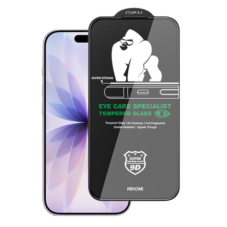 WK WTP-131 Qin Series 9D Curved Light-Filtering Eye-Caring HD Tempered Glass Film