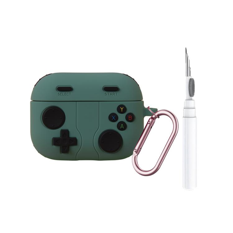 Game Console Style Wireless Earphone Silicone Cover with Cleaning Pen