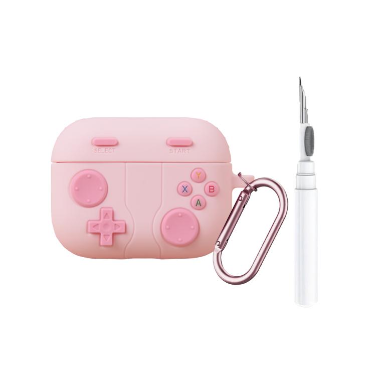 Game Console Style Wireless Earphone Silicone Cover with Cleaning Pen