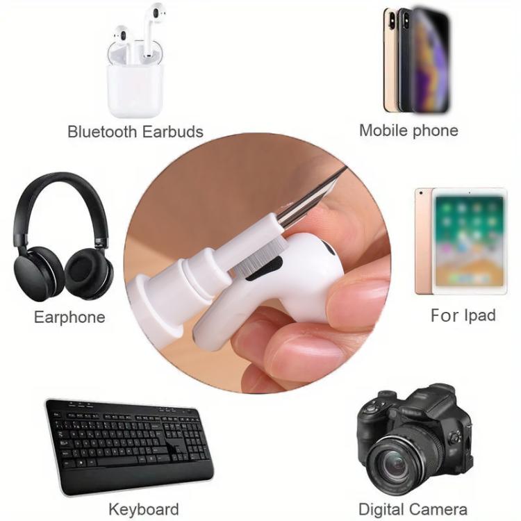 Game Console Style Wireless Earphone Silicone Cover with Cleaning Pen