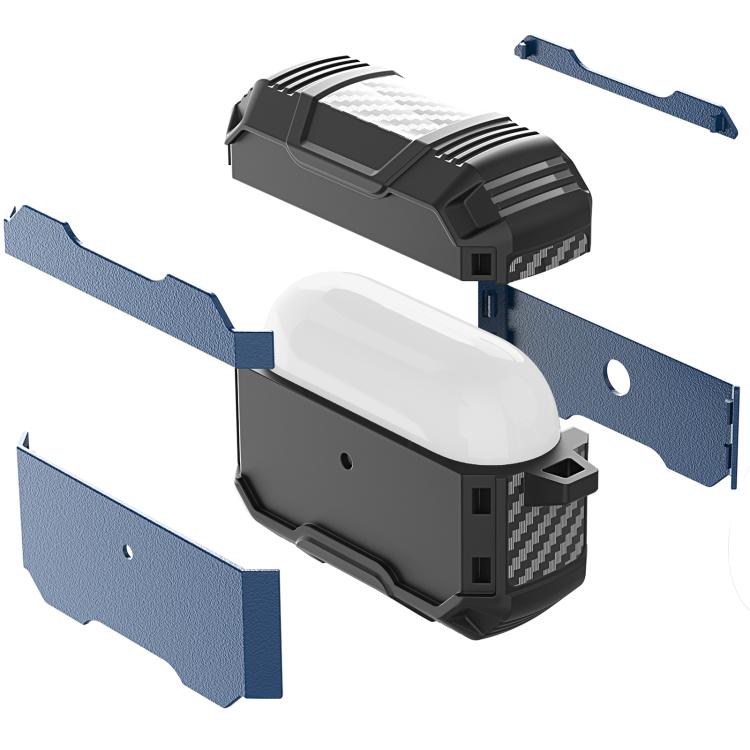 Wireless Earphone TPU Hybrid PC Shockproof Cover with Hook