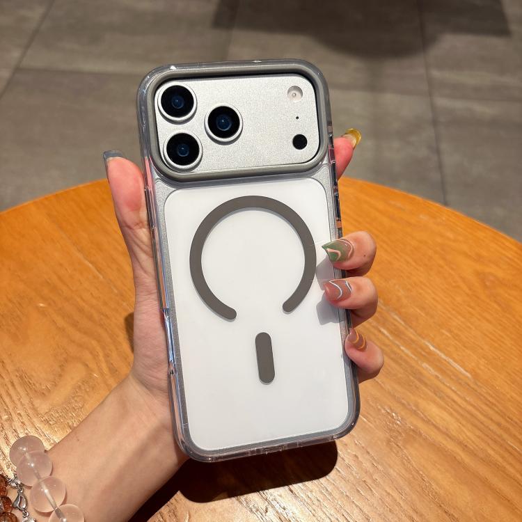 Dual-Color MagSafe Magnetic PC Hybrid TPU Phone Case