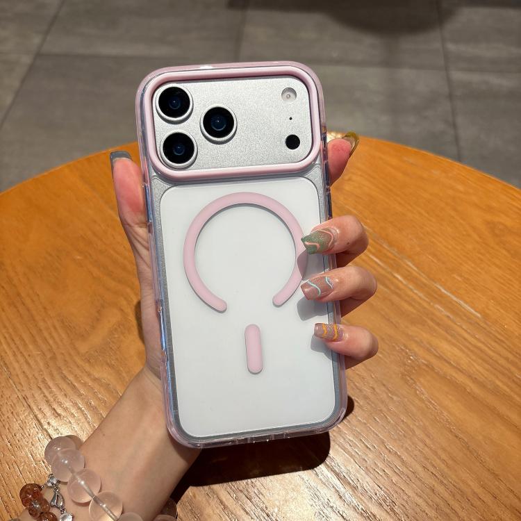 Dual-Color MagSafe Magnetic PC Hybrid TPU Phone Case