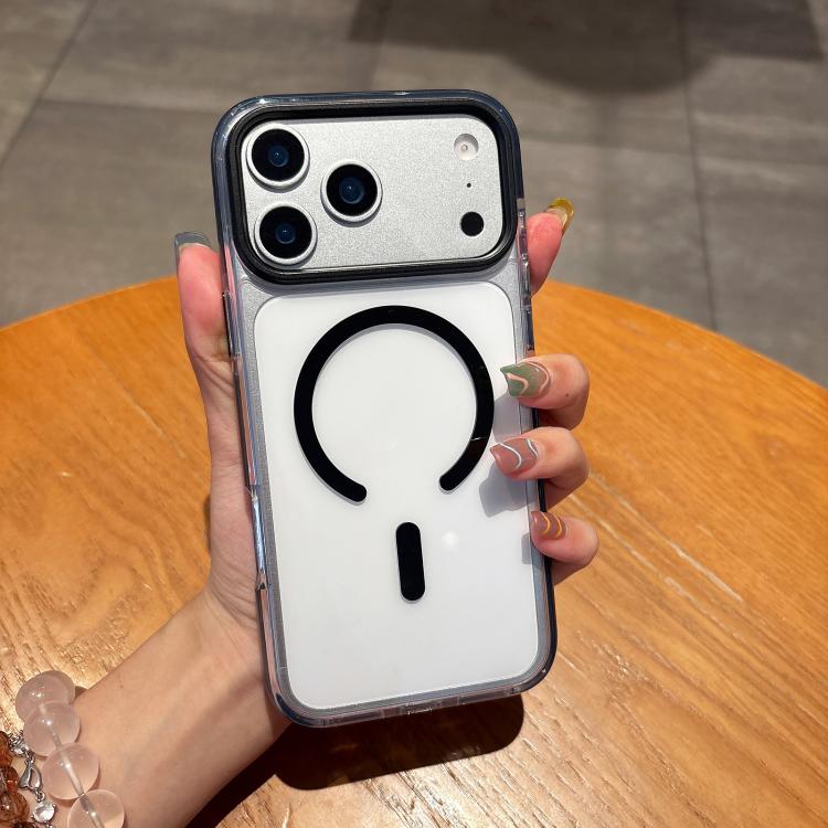 Dual-Color MagSafe Magnetic PC Hybrid TPU Phone Case