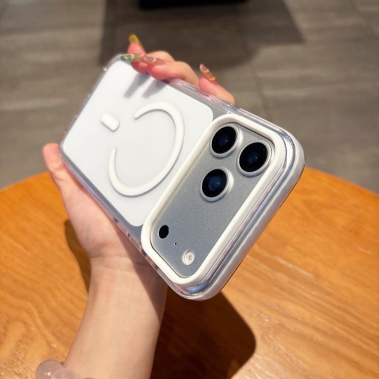 Dual-Color MagSafe Magnetic PC Hybrid TPU Phone Case