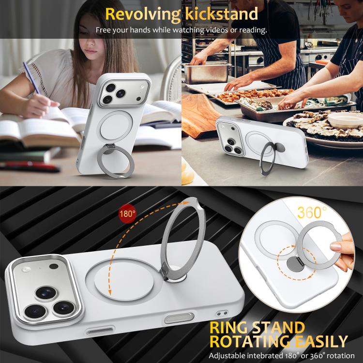 Gen1.5 Pivot Ring Holder TPU Hybrid PC MagSafe Phone Case
