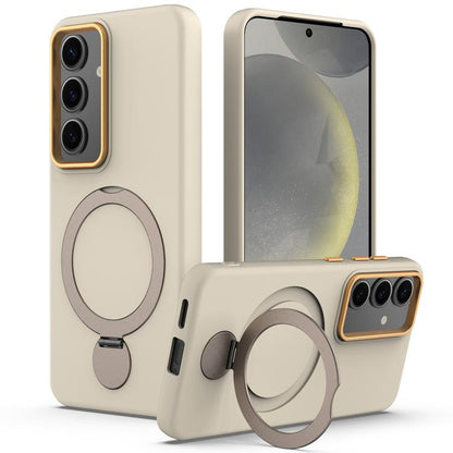 Gen1.5 Pivot Ring Holder TPU Hybrid PC Phone Case, For Galaxy S26 FE 5G, For Samsung Galaxy S26+ 5G, For Samsung Galaxy S26 Ultra 5G, For Samsung Galaxy S26 5G, For Samsung Galaxy S25 FE 5G, For Samsung Galaxy S25 Edge 5G, For Samsung Galaxy S24 / S25 ...