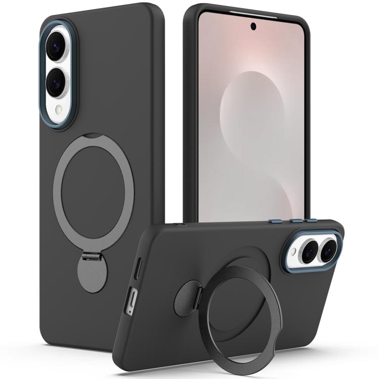 Gen1.5 Pivot Ring Holder TPU Hybrid PC Phone Case, For Galaxy S26 FE 5G, For Samsung Galaxy S26+ 5G, For Samsung Galaxy S26 Ultra 5G, For Samsung Galaxy S26 5G, For Samsung Galaxy S25 FE 5G, For Samsung Galaxy S25 Edge 5G, For Samsung Galaxy S24 / S25 ...