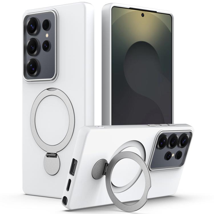 Gen1.5 Pivot Ring Holder TPU Hybrid PC Phone Case, For Samsung Galaxy S24 FE 5G, For Samsung Galaxy S24 Ultra 5G