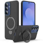 Gen1.5 Pivot Ring Holder TPU Hybrid PC Phone Case, For Samsung Galaxy S24 FE 5G, For Samsung Galaxy S24 Ultra 5G