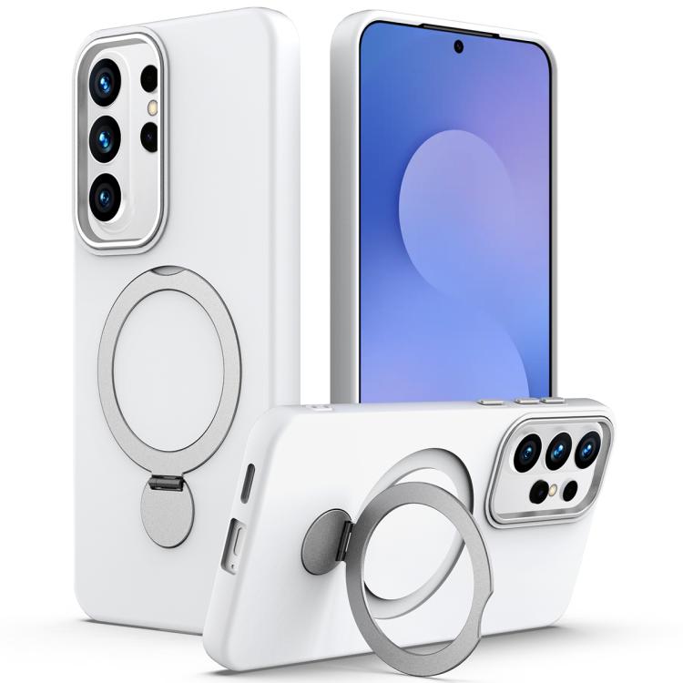 Gen1.5 Pivot Ring Holder TPU Hybrid PC Phone Case, For Galaxy S26 FE 5G, For Samsung Galaxy S26+ 5G, For Samsung Galaxy S26 Ultra 5G, For Samsung Galaxy S26 5G, For Samsung Galaxy S25 FE 5G, For Samsung Galaxy S25 Edge 5G, For Samsung Galaxy S24 / S25 ...