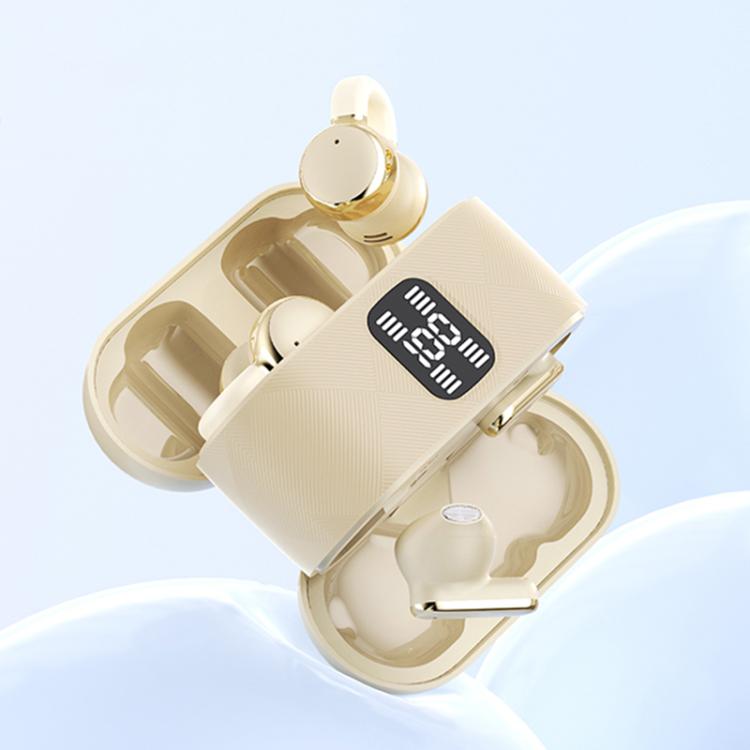 J-Q16 2 in 1 Digital Display ENC Noise Reduction Wireless Bluetooth Earphone