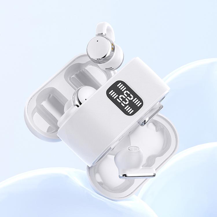 J-Q16 2 in 1 Digital Display ENC Noise Reduction Wireless Bluetooth Earphone