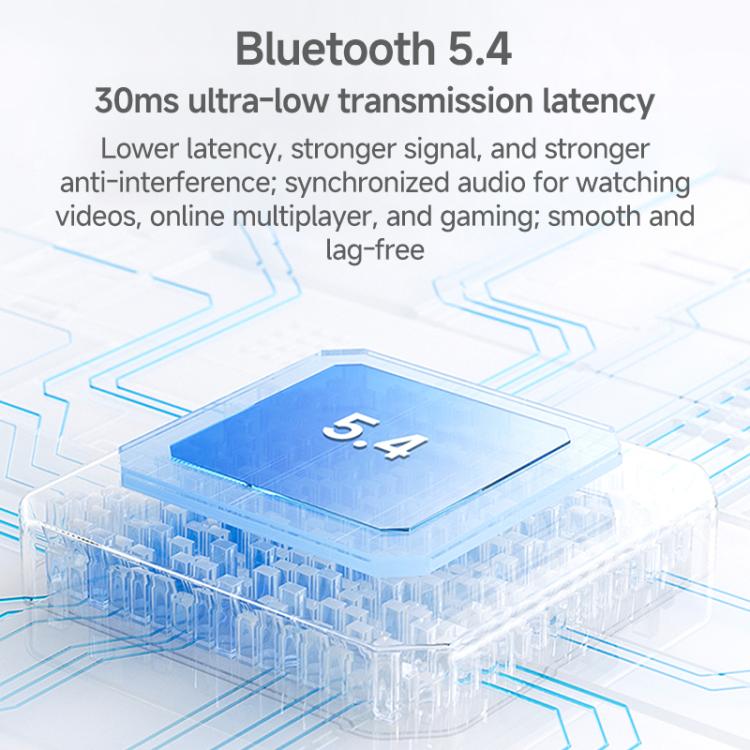 J-Q16 2 in 1 Digital Display ENC Noise Reduction Wireless Bluetooth Earphone