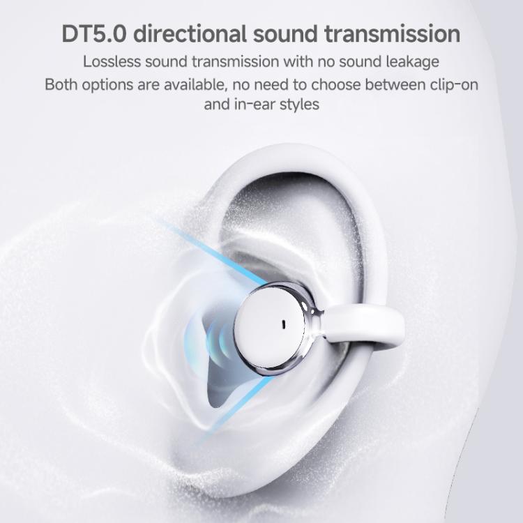 J-Q16 2 in 1 Digital Display ENC Noise Reduction Wireless Bluetooth Earphone