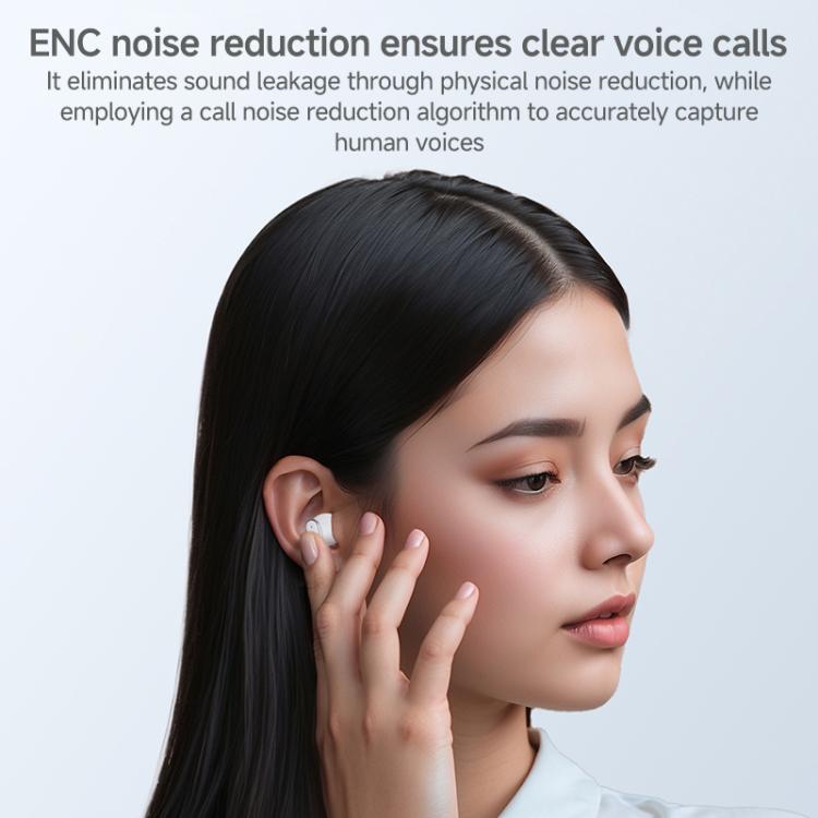 J-Q16 2 in 1 Digital Display ENC Noise Reduction Wireless Bluetooth Earphone