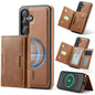 MAGKING K4 Series MagSafe RFID Tri-fold Card Bag Detachable Phone Case, For Samsung Galaxy S26+ 5G, For Samsung Galaxy S26 Ultra 5G, For Samsung Galaxy S26 5G, For Samsung Galaxy S25 FE 5G, For Samsung Galaxy S25 Edge 5G, For Samsung Galaxy S25 5G     ...
