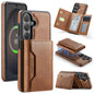 MAGKING K4 Series MagSafe RFID Tri-fold Card Bag Detachable Phone Case, For Samsung Galaxy S26+ 5G, For Samsung Galaxy S26 Ultra 5G, For Samsung Galaxy S26 5G, For Samsung Galaxy S25 FE 5G, For Samsung Galaxy S25 Edge 5G, For Samsung Galaxy S25 5G     ...