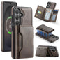 MAGKING K4 Series MagSafe RFID Tri-fold Card Bag Detachable Phone Case, For Samsung Galaxy S26+ 5G, For Samsung Galaxy S26 Ultra 5G, For Samsung Galaxy S26 5G, For Samsung Galaxy S25 FE 5G, For Samsung Galaxy S25 Edge 5G, For Samsung Galaxy S25 5G     ...
