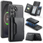 MAGKING K4 Series MagSafe RFID Tri-fold Card Bag Detachable Phone Case, For Samsung Galaxy S26+ 5G, For Samsung Galaxy S26 Ultra 5G, For Samsung Galaxy S26 5G, For Samsung Galaxy S25 FE 5G, For Samsung Galaxy S25 Edge 5G, For Samsung Galaxy S25 5G     ...