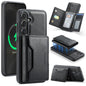 MAGKING K4 Series MagSafe RFID Tri-fold Card Bag Detachable Phone Case, For Galaxy S24 Ultra 5G, For Galaxy S24+ 5G, For Galaxy S24 5G