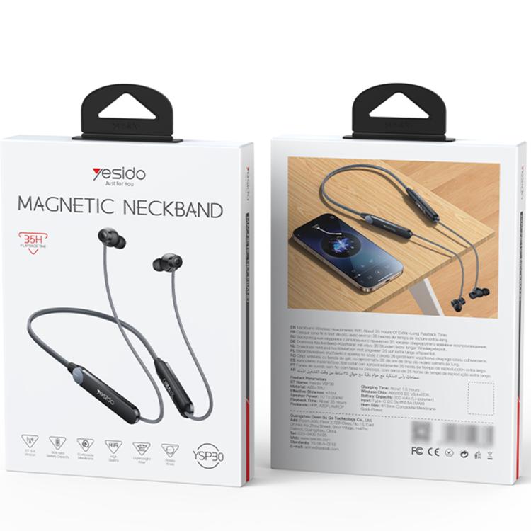 Yesido YSP30 BT5.4 Necklace Using Wireless Headphone