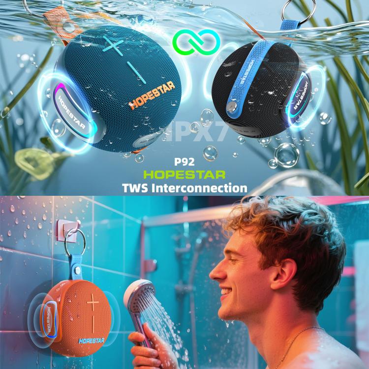 HOPESTAR P92 15W Outdoor IPX7 Waterproof Wireless Bluetooth Speaker