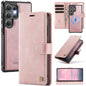 AutSpace A05 2 in 1 Retro Calf Texture MagSafe Magnetic Phone Case, For Samsung Galaxy S26+ 5G, For Samsung Galaxy S26 Ultra 5G, For Samsung Galaxy S26 5G, For Samsung Galaxy S25 FE 5G, For Samsung Galaxy S25 Edge 5G, For Samsung Galaxy S25 5G / S24 5G...