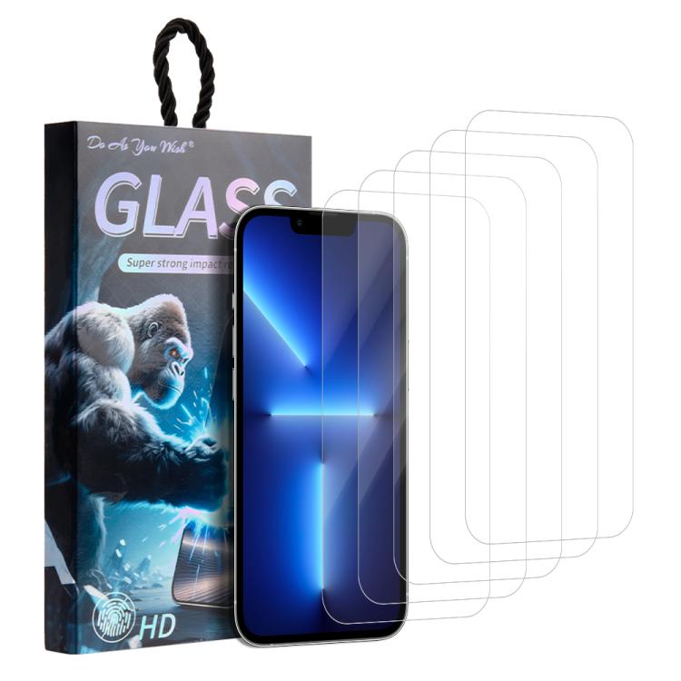 5pcs / Pack Do As You Wish HD Tempered Glass Film