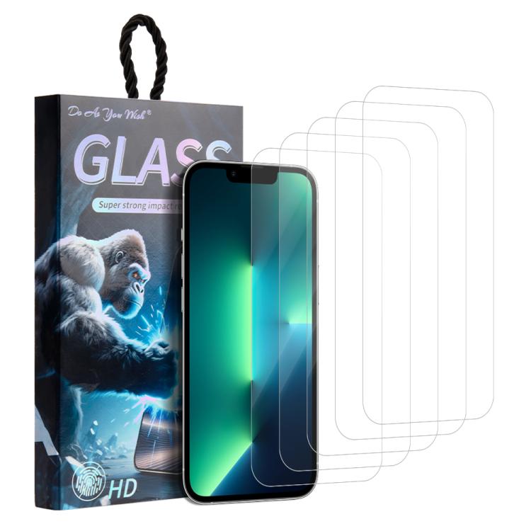 5pcs / Pack Do As You Wish HD Tempered Glass Film