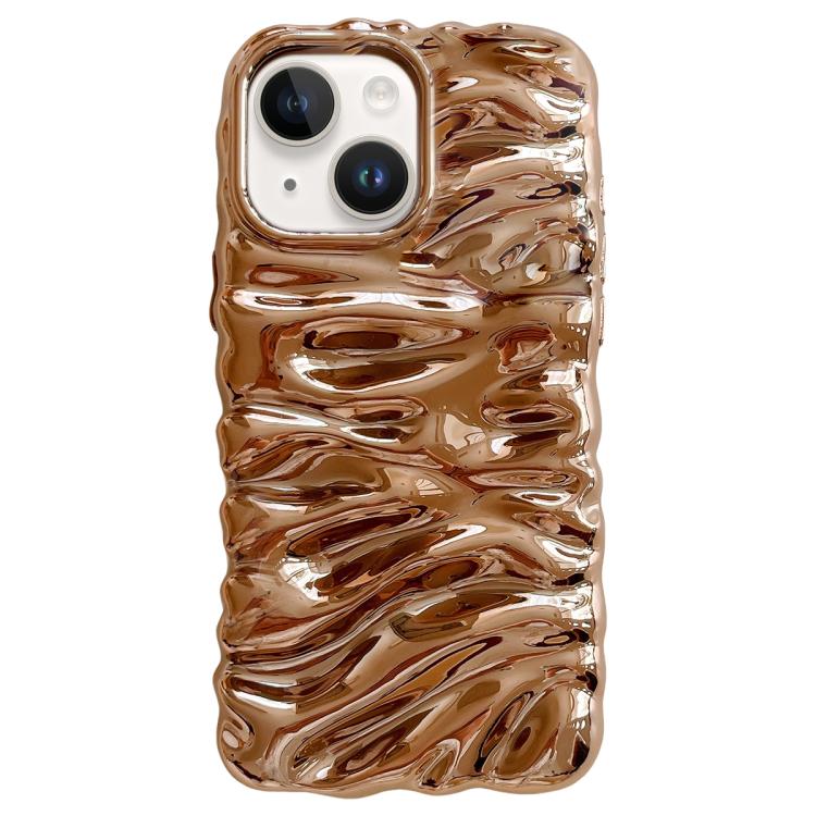 Cream Texture Electroplating TPU Full Coverage Phone Case