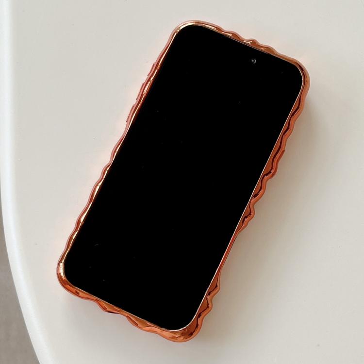 Cream Texture Electroplating TPU Full Coverage Phone Case