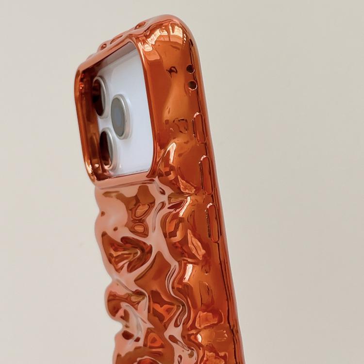 Cream Texture Electroplating TPU Full Coverage Phone Case